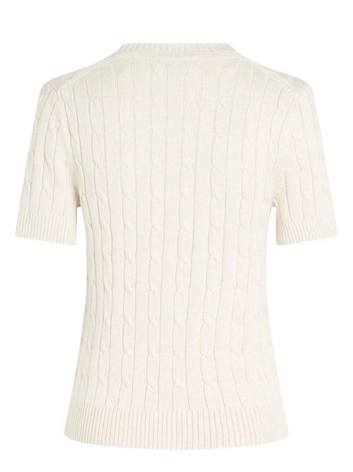 Maglia avorio in cotone Tommy Hilfiger | WW0WW387440F5
